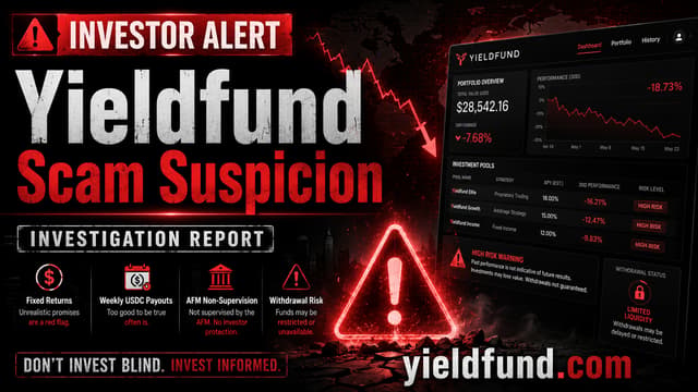 Yieldfund Fraud Risk Intensifies