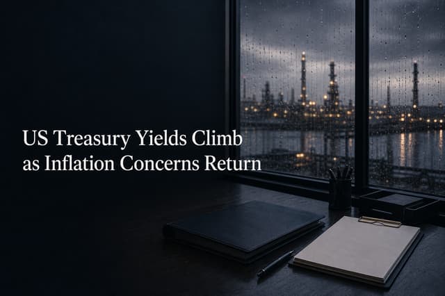 US Treasury Yields Climb as Geopolitical Tensions and Strong Macro Data Fuel Inflation Concerns