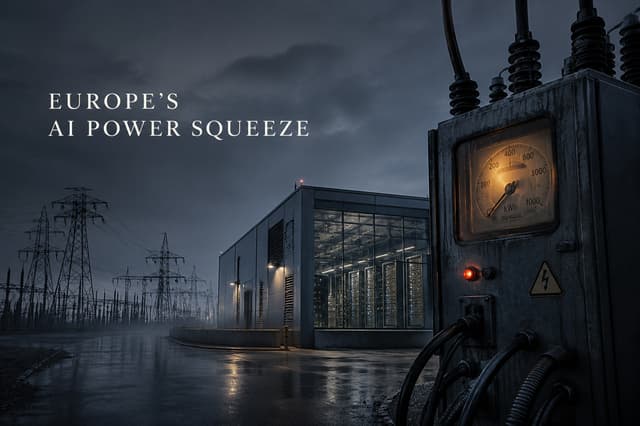 Europe's AI Infrastructure Hampered by High Electricity Costs