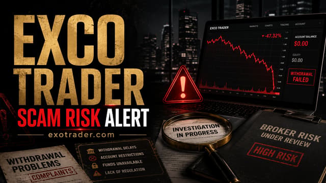 EXCO Trader faces concentrated risk of withdrawal issues