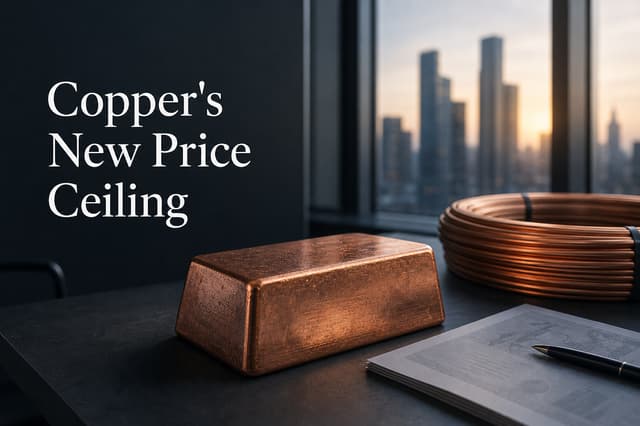Goldman Sachs Raises 2026 and 2027 Copper Price Forecasts on Supply Deficit