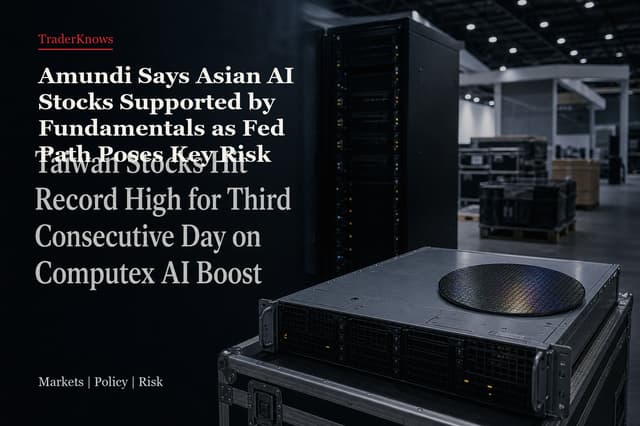 Amundi Says Asian AI Stocks Supported by Fundamentals as Fed Path Poses Key Risk