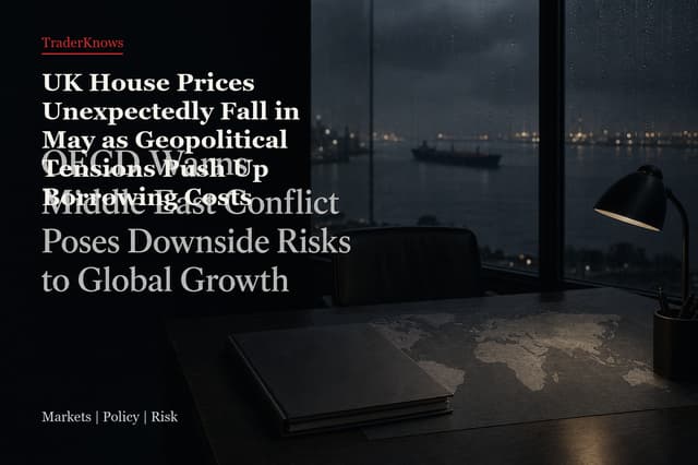 UK House Prices Unexpectedly Fall in May as Geopolitical Tensions Push Up Borrowing Costs