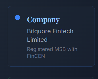 Tuyên bố quản lý MSB