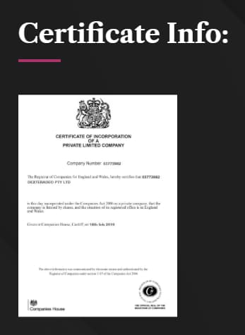 registration information