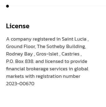 MaxiFy claims its company is registered in Saint Lucia