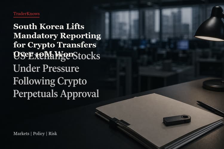 South Korea Lifts Mandatory Reporting for Crypto Transfers Over 10M Won